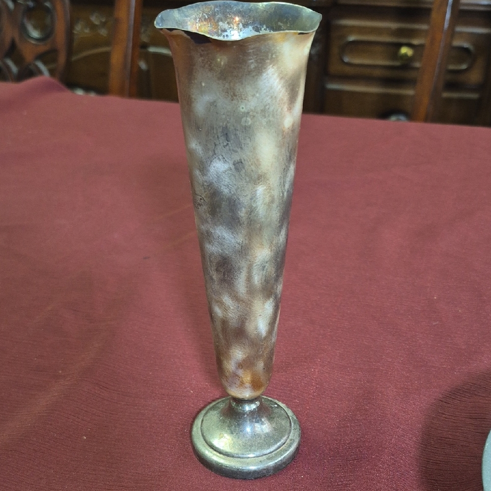 Elegant WMF Ikora Silver Plate Bud Vase